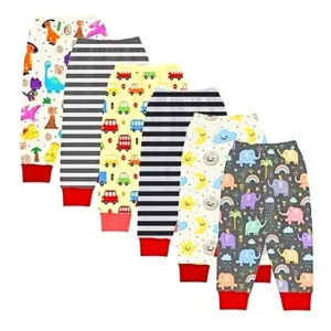 Summer Pants Long Trousers Combo Pack(5Pcs) For Kids - Fashion |