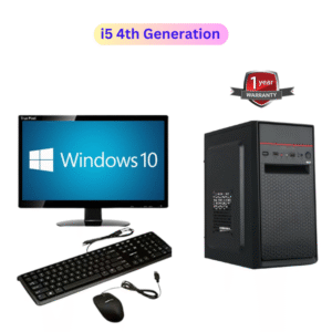 Desktop Computer Set | I5 4th Generation | 8GB RAM | 256GB SSD